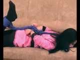 Marvita - Dark-haired girl gets new bondage experience from cameraman (video)