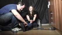 Michelle taped and tickled 