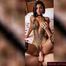 GoL Cute Ebony girl Anal and Blowjob interracial