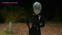 Xiaoyu Night Stroll and Near Blackout Condom Breathplay