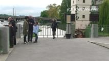 074001 & 074002 Karolina's Two Very Daring Public Pee Scenes Filmed In Prague