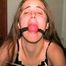 UK GIRL LISA BALL-TIED, TOE-TIED, BALL-GAGGED & DROOLING 5:17 (D21-16)