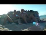 Nude girls are smoking