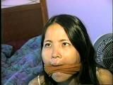 24 Yr OLD VIETNAMESE DAISY WRITES A K1DNAP NOTE, MAKES A RANSOM CALL & HAS HER SWEATY NYLON SOCK STUFFED IN HER MOUTH (D47-8)
