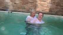   Pool fun for two