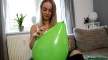 her second clip with fingernail poppings