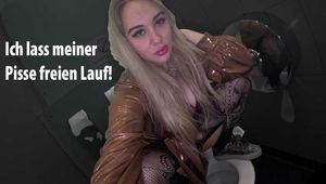 My hottest piss in the public toilet!