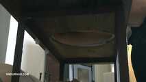 Miss Amy Douxxx pees on the toliett box 