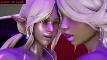 Hot slutty blonde fuck BBC in the club