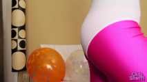 225 Spandex butt pops