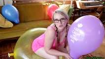 Cattex 36" riding and Blow2Pop pink Belbal 14inch *KEEP CALM AND BLOW ME*