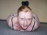 Another time ending being hogtied