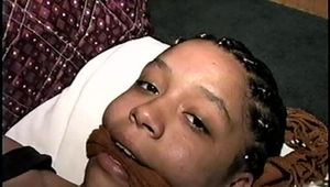 18 Yr OLD STUDENT SHANNA IS MOUTH STUFFED, CLEAVE GAGGED, HANDGAGGED, WRITES A RANSOM NOTE & MAKES RANSOM CALL TO HER DADDY (D64-1)