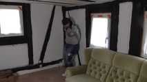 Jasmin in hogtie 4/6