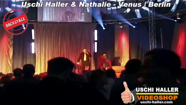 Backstage at the Venus Trade Fair in Berlin