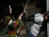 Anija v Katie in Armbinder part 2