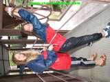Get 567 pictures from  Stella and Leoni tied and gagged in shiny nylon Rainwear from 2005-2008 in one package!