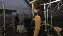 Bettine - tied and displayed in Public by Lena King