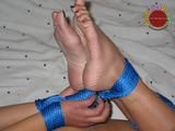 Naked Asian Slut Hogtied (Photos + Videoclip)