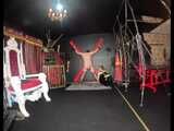 Virgin ass-and-pussy slave at the dominatrix studio! Will you be going home a virgin, too?
