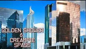 GOLDEN SHOWER AND CREAMPIE FUN
