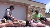 Yvette Costeau - Two Girl Hogtie in sunny Spain - The Damon Pierce Files