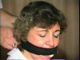 47 YEAR OLD LIBRARIAN PANTYHOSE HOG-TIED HOSTAGE (D18-15)