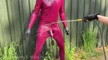 Ponyplay fun with our latex pony 