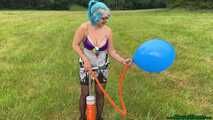 outdoor doublelift pump2pop five balloons