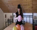 many many balloons...