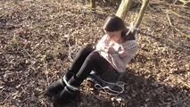 Isi tied in the woods 2/2