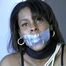 FEISTY NAFISA REFUSES TO BE TAPE GAGGED  (D24-3)