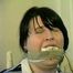 22 YEAR OLD DEREK IS CLEAVE GAGGED WITH A STINKY SWEATY SOCK IN HER MOUTH & TIED TO A CHAIR (D43-10)