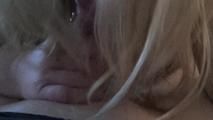 Bubbles as man sees it close-up POV