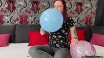 Blow2Pop two 12inch balloons and two B14 balloons