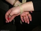 Hands are tied