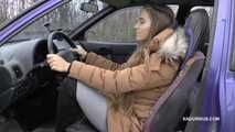Amanda steps on the pedal
