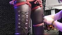 Another hard Lesson for sexy Lena King - humiliated in Public !