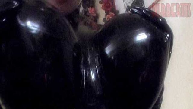 Avengelique - Cum on my Shiny Black Megatits! Pt.1