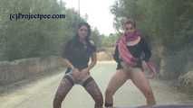 030071 Salma & Lucia Tease Lucia's Boyfriend