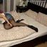 Melody - Tied up on her bed