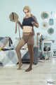 Kira goes mad for pantyhose (305 images)