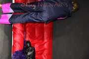 Watching sexy Pia wearing a sexy shiny nylon rain combination during her workout (Pics)
