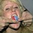 KITTY TOY BALL & LEATHER STRAP GAGGED KAYLEEN (D15-1)