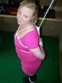 Tied in the summerhouse pics