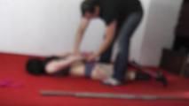 Elvira gets hard roped 1/2