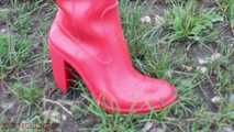Gummistiefel Einweihung