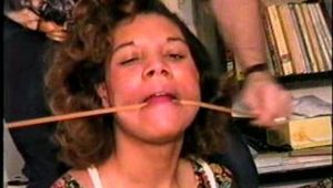 BALL-TIED, BALL-GAGGED, DROOLING BETH 6:36 (D12-15)
