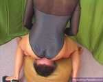Natalie, suffer under glitter, reverse sitting