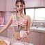 Cute big booty teen masturbating in the kitchen